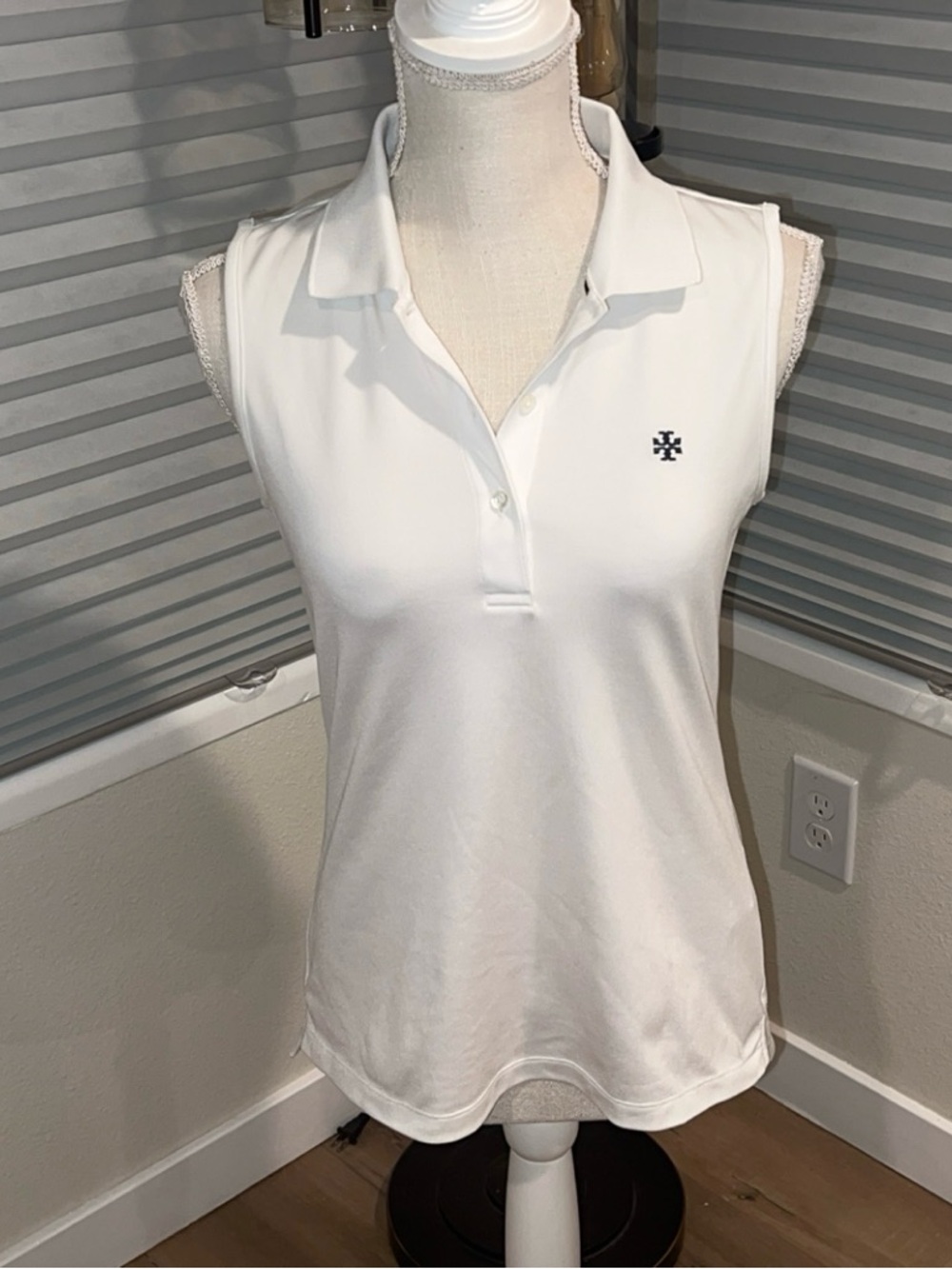 🆕TORY SPORT White Polo Tank Top by Tory Burch